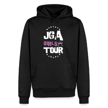 Jga Bachelorette Girls Tour - Sweat à capuche Premium bio Homme - noir - Devant - Nico (187cm)