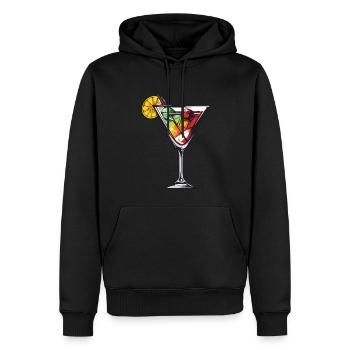 Limonade Drink - Männer Premium Bio Hoodie - Schwarz - Vorne - Nico (187cm)