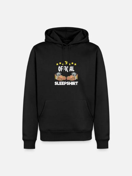 Nice Sleeping Koala Gift - Men’s Premium Organic Hoodie - black