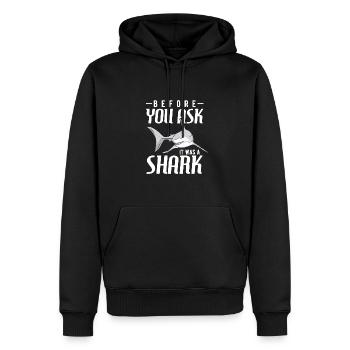Bein Amputiert Arm Kämpfer Geschenk - Männer Premium Bio Hoodie - Schwarz - Vorne - Nico (187cm)