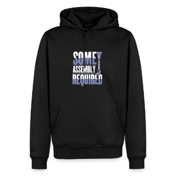 Bein Amputiert Arm Kämpfer Geschenk - Männer Premium Bio Hoodie - Schwarz - Vorne - Nico (187cm)
