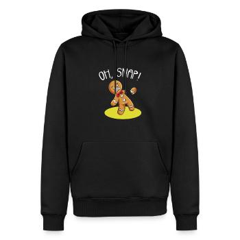 Bein Amputiert Arm Kämpfer Geschenk - Männer Premium Bio Hoodie - Schwarz - Vorne - Nico (187cm)