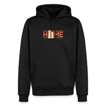 Utah haus geschenk - Männer Premium Bio Hoodie - Schwarz - Vorne - Nico (187cm)