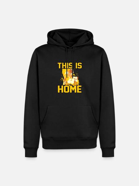 Home Louisiana Gift - Men’s Premium Organic Hoodie - black