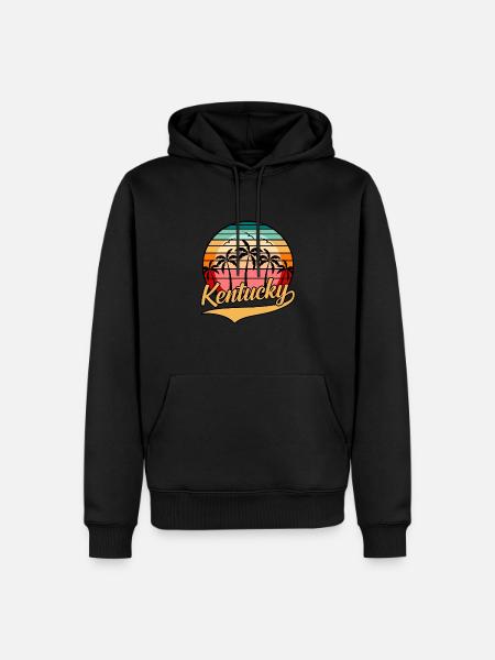 Kentucky reisen geschenk - Männer Premium Bio Hoodie - Schwarz