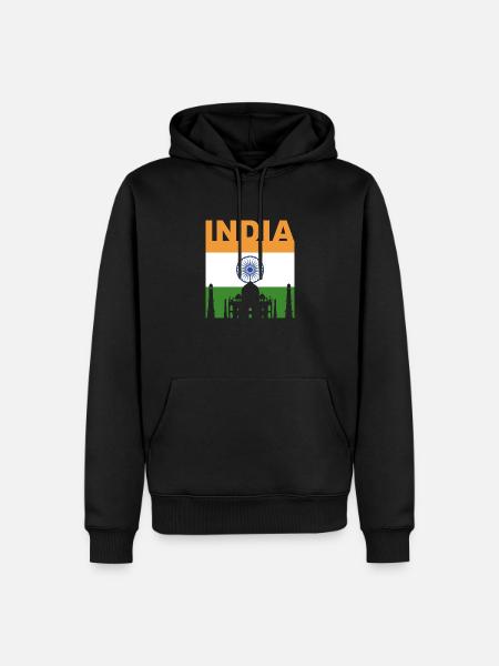 India house gift - Men’s Premium Organic Hoodie - black