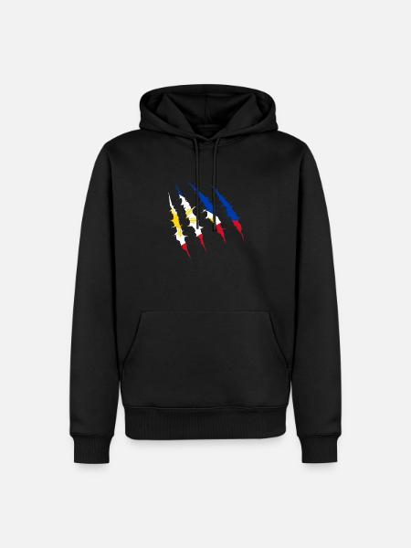 Travel Philippines Gift - Men’s Premium Organic Hoodie - black