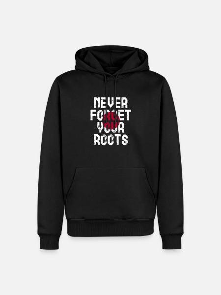 Roots Japan Gift - Men’s Premium Organic Hoodie - black