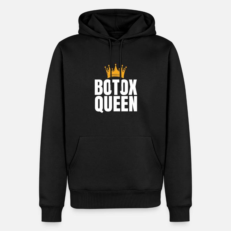 Botox - Männer Premium Bio Hoodie - Schwarz