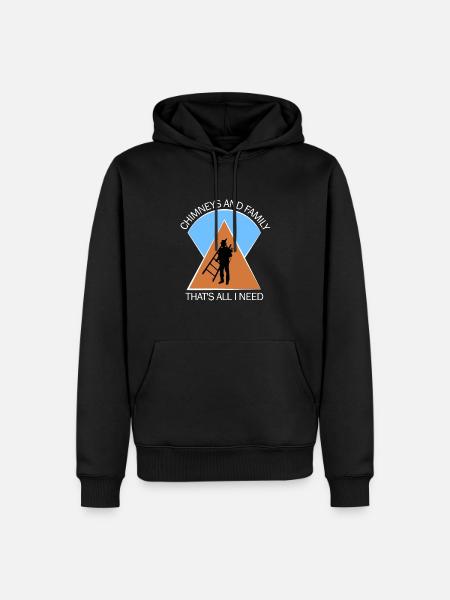Chimney sweep chimney sweep - Men’s Premium Organic Hoodie - black