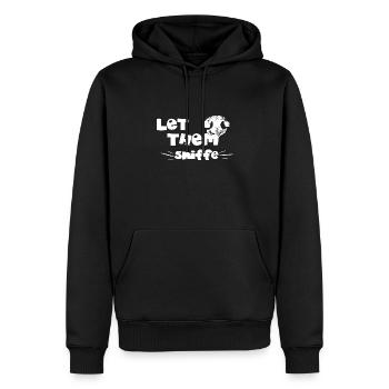 TShirt Let them Sniffe - Männer Premium Bio Hoodie - Schwarz - Vorne - Nico (187cm)