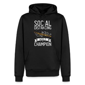 Fagottrohr für Fagottist und Fagottorchester - Männer Premium Bio Hoodie - Schwarz - Vorne - Nico (187cm)