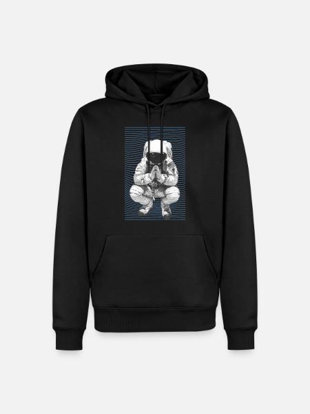 Bedding Atronaut - Men’s Premium Organic Hoodie - black