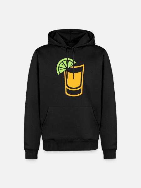 Tequila - Men’s Premium Organic Hoodie - black