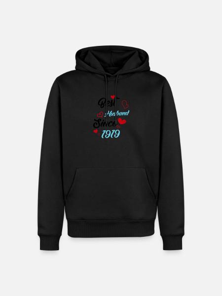 Bester Ehemann seit 1919 Hochzeit - Männer Premium Bio Hoodie - 