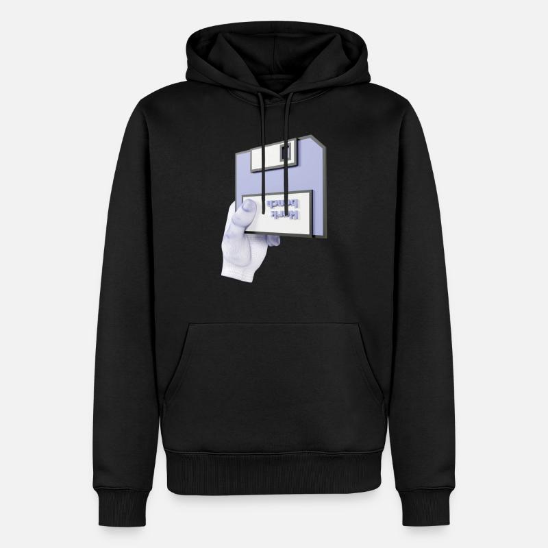 work bench 3D - Men’s Premium Organic Hoodie - black