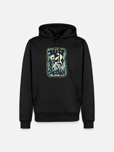 Just keep moovin. - Men’s Premium Organic Hoodie - black