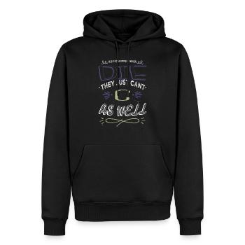 Gift Gamer Glitch Analyst Encrypt Hacking Code - Men’s Premium Organic Hoodie - black - Front - Nico (187cm)