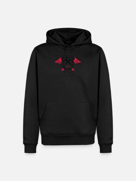 Pompier - Secours - Sweat à capuche Premium bio Homme - noir