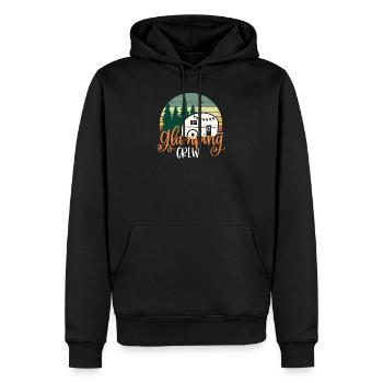 Glamping Glamourous Camping Glampings Luxus Urlaub - Männer Premium Bio Hoodie - Schwarz - Vorne - Nico (187cm)