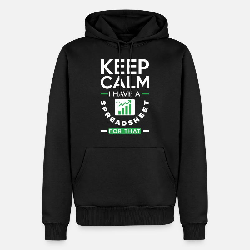 Data Engineering Datenanalyse Business - Männer Premium Bio Hoodie - Schwarz