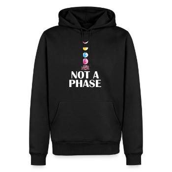Pansexuel Stolz Drôle de Design couleurs de - Sweat à capuche Premium bio Homme - noir - Devant - Nico (187cm)