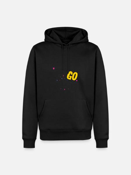 Untitled 46 - Men’s Premium Organic Hoodie - black