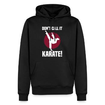 Tang Soo Do Kämpfer | Koreanisch Kämpfen Geschenke - Männer Premium Bio Hoodie - Schwarz - Vorne - Nico (187cm)