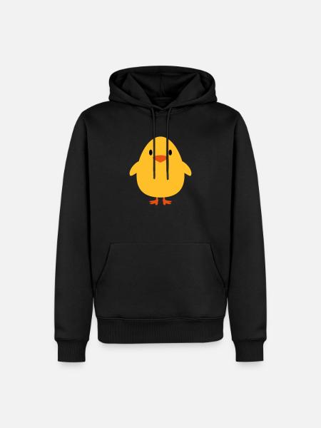 Sweet little chick - Men’s Premium Organic Hoodie - black