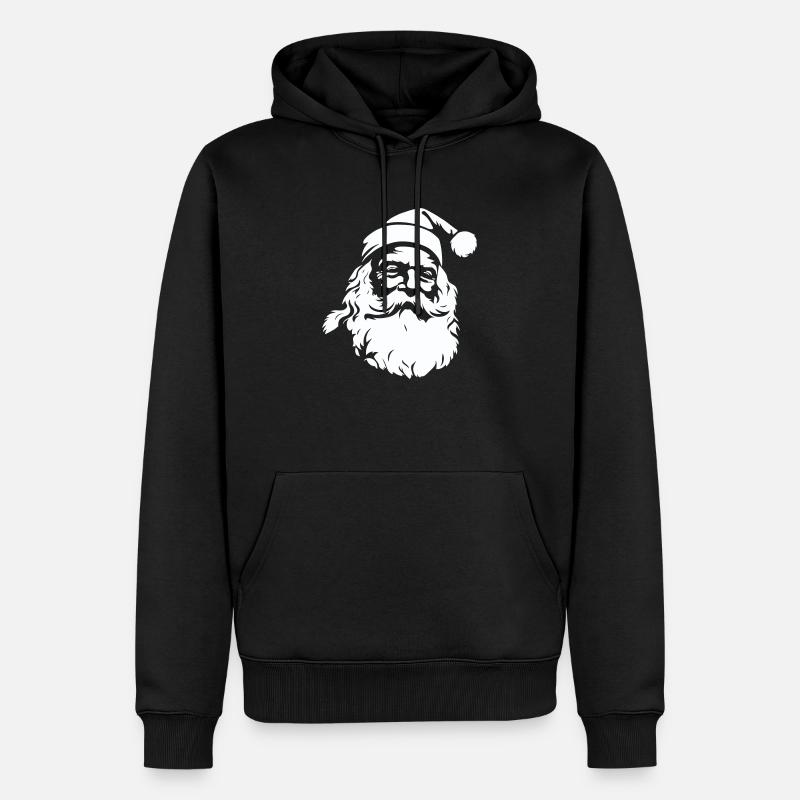 Joyeux Père Noël - Sweat à capuche Premium bio Homme - noir