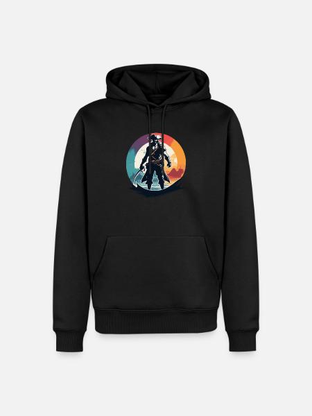 Pirate Captain - Men’s Premium Organic Hoodie - black