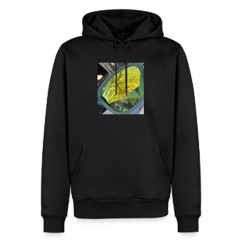 Profitez de la vie - Sweat à capuche Premium bio Homme - noir - Devant - Nico (187cm)