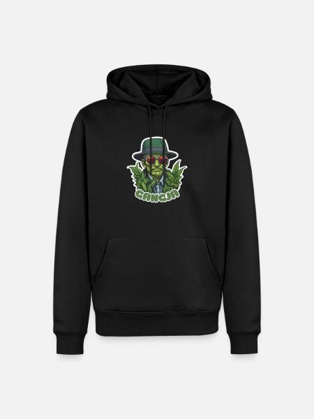 GANGJA LOGO - Men’s Premium Organic Hoodie - black