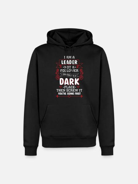 Chef Büro Firma Team - Männer Premium Bio Hoodie - Schwarz