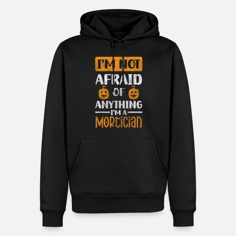 Bestattung Beruf Sarg - Männer Premium Bio Hoodie - Schwarz