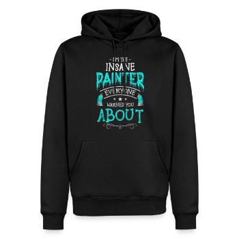 Artist Craftsman Role - Men’s Premium Organic Hoodie - black - Front - Nico (187cm)