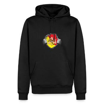 Sizilien Sizilianer Palermo Sicilia - Männer Premium Bio Hoodie - Schwarz - Vorne - Nico (187cm)