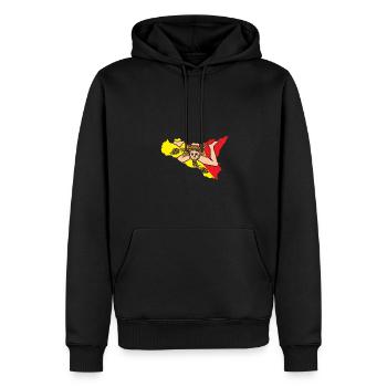 Sizilien Sizilianer Palermo Sicilia - Männer Premium Bio Hoodie - Schwarz - Vorne - Nico (187cm)
