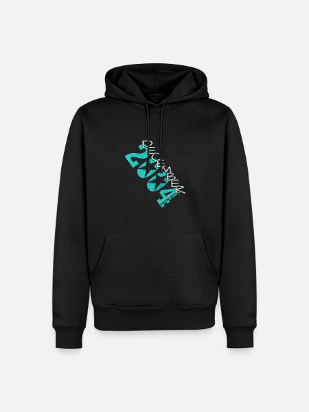 Décembre 2004 né - Sweat à capuche Premium bio Homme - noir