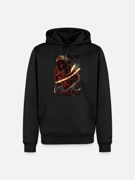 Dämonenschmutz platzt heraus - Männer Premium Bio Hoodie - Schwarz