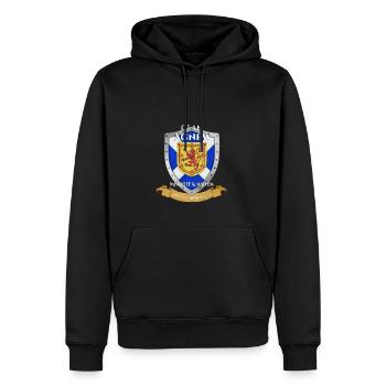 Agnew Scottish Family Clan Bouclier d’Écosse - Sweat à capuche Premium bio Homme - noir - Devant - Nico (187cm)