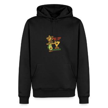 vouloir taco bout il pas son problème nacho Guacward - Sweat à capuche Premium bio Homme - noir - Devant - Nico (187cm)