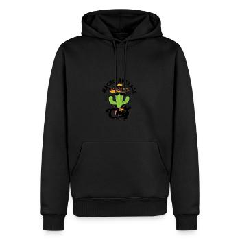 Nacho Average Chef - Koch - Männer Premium Bio Hoodie - Schwarz - Vorne - Nico (187cm)