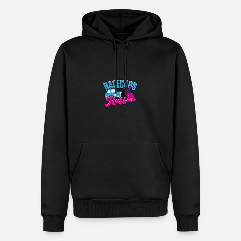 Rennwagen oder Rüschen - enthüllen - Männer Premium Bio Hoodie - undefined