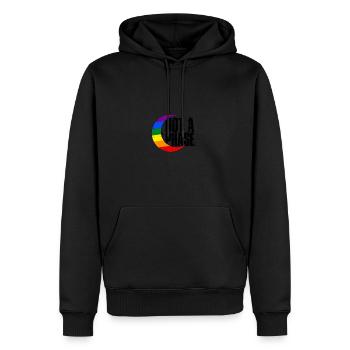 Keine Phase - Gay Pride - Männer Premium Bio Hoodie - Schwarz - Vorne - Nico (187cm)