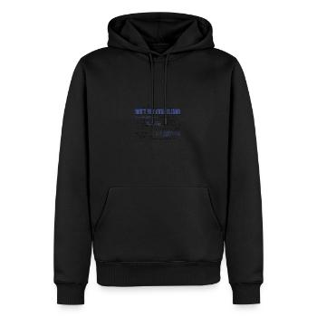 What part of don't you understand - mechanical - Men’s Premium Organic Hoodie - black - Front - Nico (187cm)