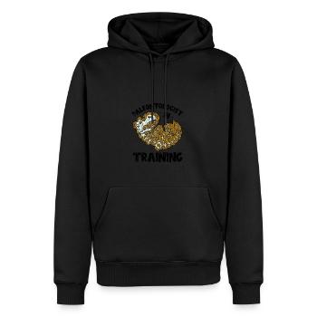 Paleontologist in training - fossil collection - Men’s Premium Organic Hoodie - black - Front - Nico (187cm)