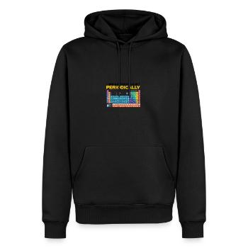 I wear this shirt periodically - chemistry - Men’s Premium Organic Hoodie - black - Front - Nico (187cm)