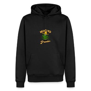 Nacho Average Painter - Maler - Männer Premium Bio Hoodie - Schwarz - Vorne - Nico (187cm)