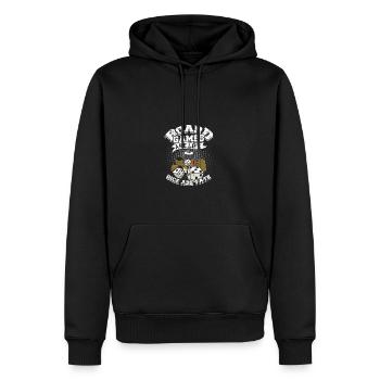 Board games are life, dice are fate - Boardgames - Men’s Premium Organic Hoodie - black - Front - Nico (187cm)